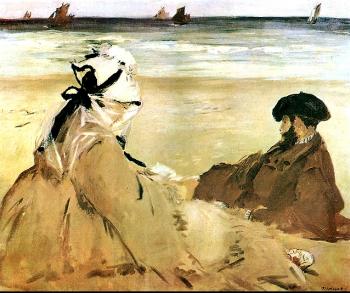 Edouard Manet : On the Beach II
